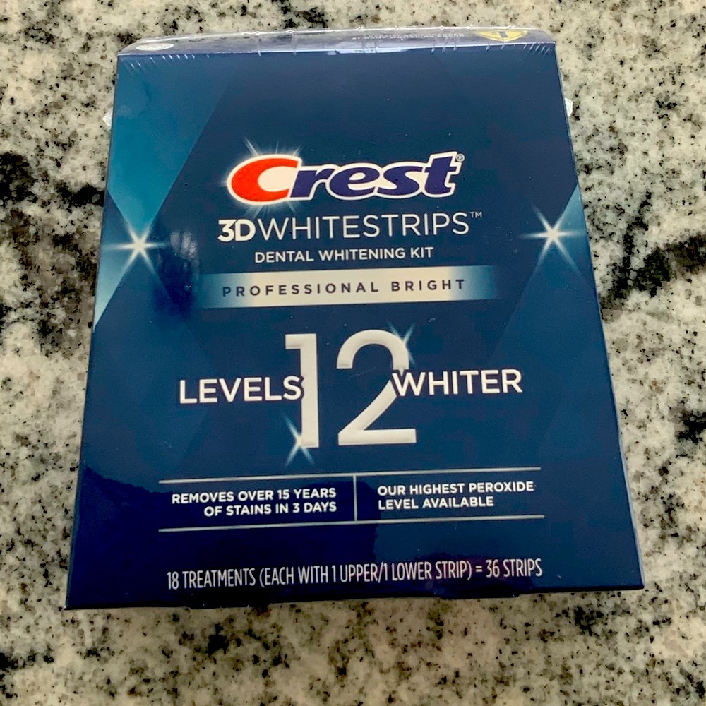 Crest 3D Whitestrips Professional Bright Dental Whitening Kit